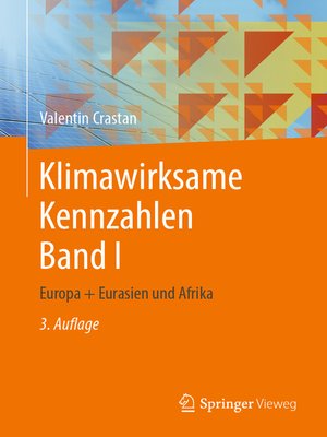 cover image of Klimawirksame Kennzahlen Band I